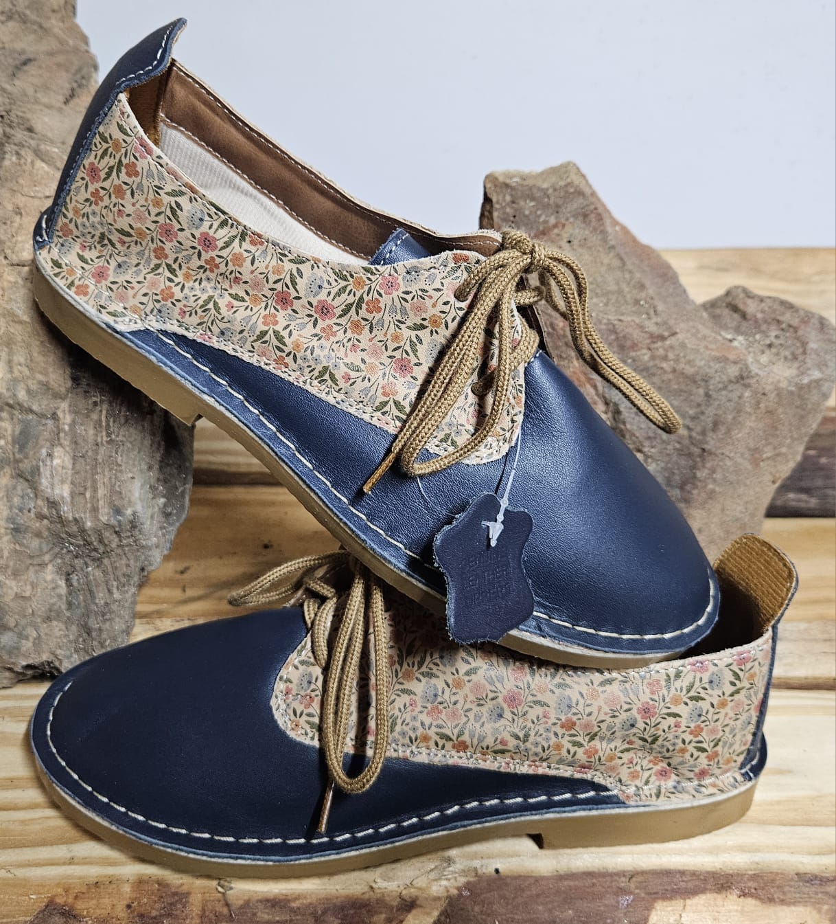 Floral navy